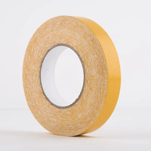 Yellow Double Sided Cloth Tape